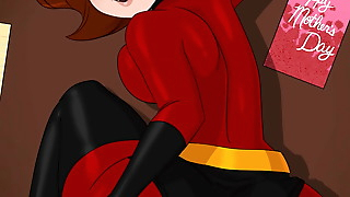 Helen Parr Gets Her Phat Ass Pounded On Mother's Day