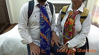 Xxx Indian School - Stepsister Fucks Brother’s Friend With Clear Hindi Audio