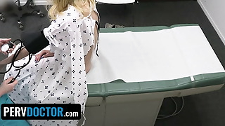 Perv Doctor - Redhead Nurse Helps Nervous Patient Kyler Quinn Relax And Prepare For Doctor's Exam