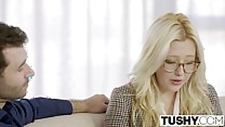 Tushy first anal for golden-haired hottie samantha rone