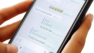 MY STEPSISTER'S HUSBAND DOESN'T PLEASE HER AND SHE CALLS ME TO FUCK HER - PORN IN SPANISH-.