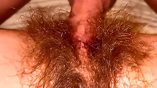 Hairy Sara gets her pussy fucked