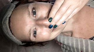 Mommy gets distracted smelling her fingers after playing with her pubes cos her pussy smells fucking divine!