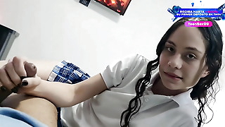 I put it in the ass of my schoolgirl stepsister