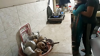Indian stepsister has hard sex in kitchen, bhai ne behan ko kitchen me jabardasti choda, Clear hindi audio