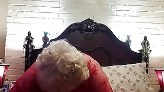 Dick sucking granny