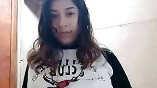 hot teen makes a video for her boyfriend