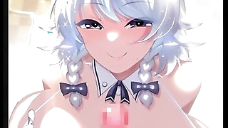 Hentai Uncensored CG11 - Make love with beauty maid at bathroom