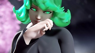 One Punch-Man Hentai - Intense Fuck Dominated by Tatsumaki (Sex Compilation, Creampie Pussy, 3D Porn Deep Throat) Ent_Duke