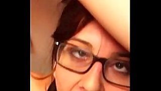 Cute web camera horny white dark dong whores is handcuffed and facefucked