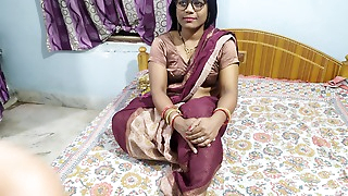 Indian Kolkata Wife Sushmita Sex in Doggy n Cowgirl Position on Saree then Creampie in her Hot Pussy with Mr Mishra on Xhamster