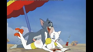 Tom increased by Jerry porn parody