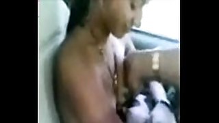 Village white dirty wench BBC floozy fuck in car with boss for job part...