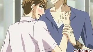 Red-letter anime uncaring kissing