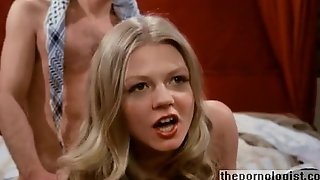 Sexy blonde fucked at the end of one's tether a sheik with a big cock in vintage porn